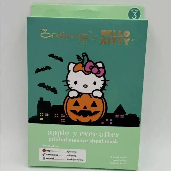 Crème Shop x Hello Kitty Halloween Limited Edition 4 Piece Set NEW